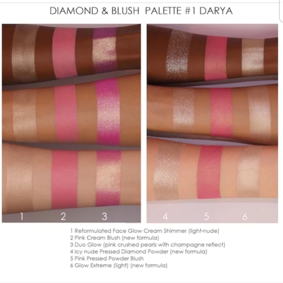 Natasha Denona | Diamond & Blush Palette | Darya | Brand New in Box - Picture 6 of 8